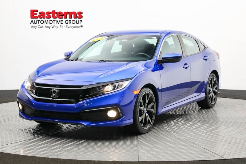 Used 2021 Honda Civic Sport with VIN 2HGFC2F81MH527509 for sale in Sterling, VA