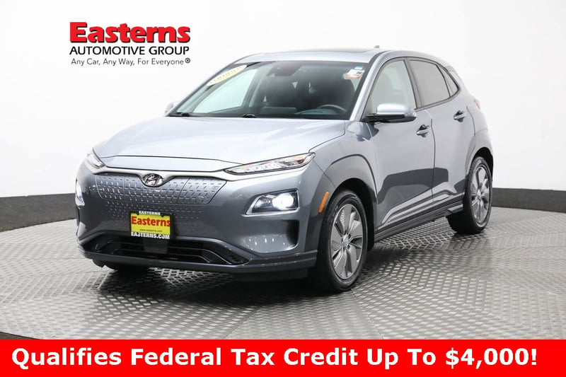 Used 2021 Hyundai Kona EV Ultimate with VIN KM8K53AG3MU124801 for sale in Sterling, VA