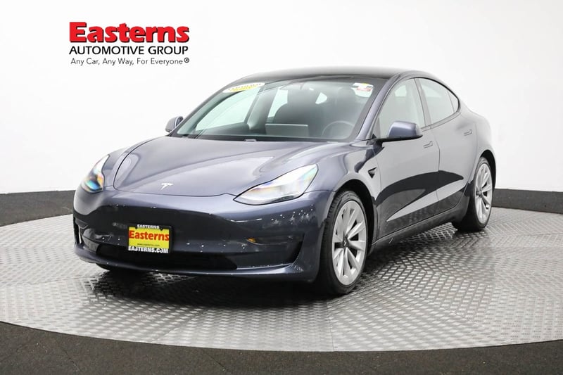 Used 2021 Tesla Model 3 Base with VIN 5YJ3E1EAXMF918660 for sale in Sterling, VA