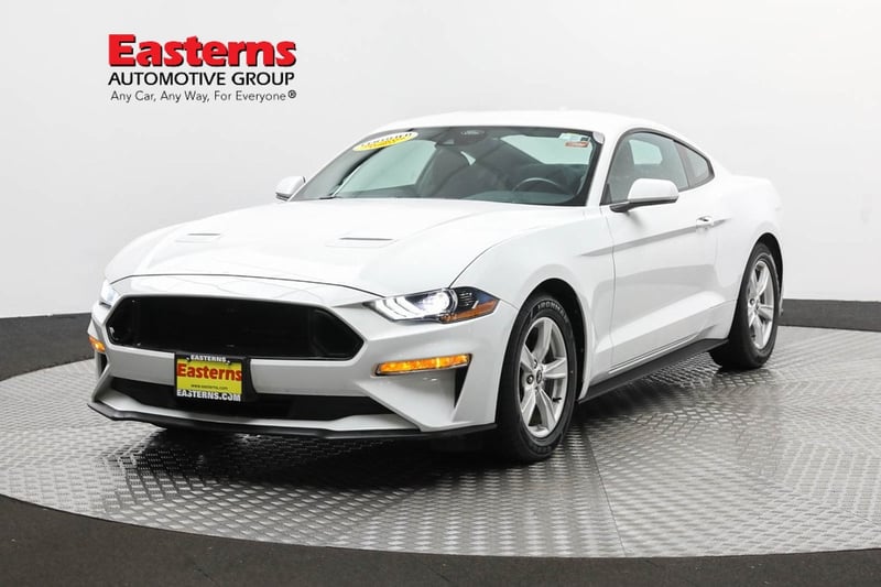 Used 2021 Ford Mustang EcoBoost with VIN 1FA6P8THXM5113913 for sale in Sterling, VA