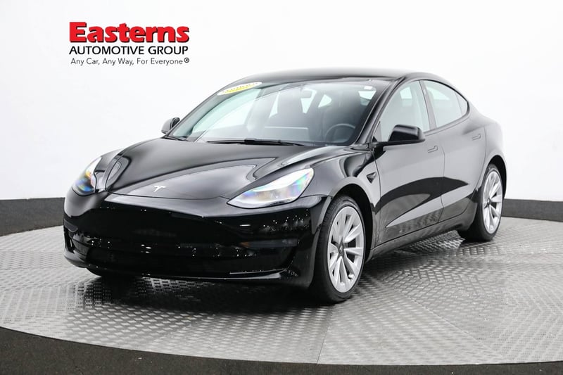 Used 2022 Tesla Model 3 Long Range with VIN 5YJ3E1EB3NF201074 for sale in Sterling, VA