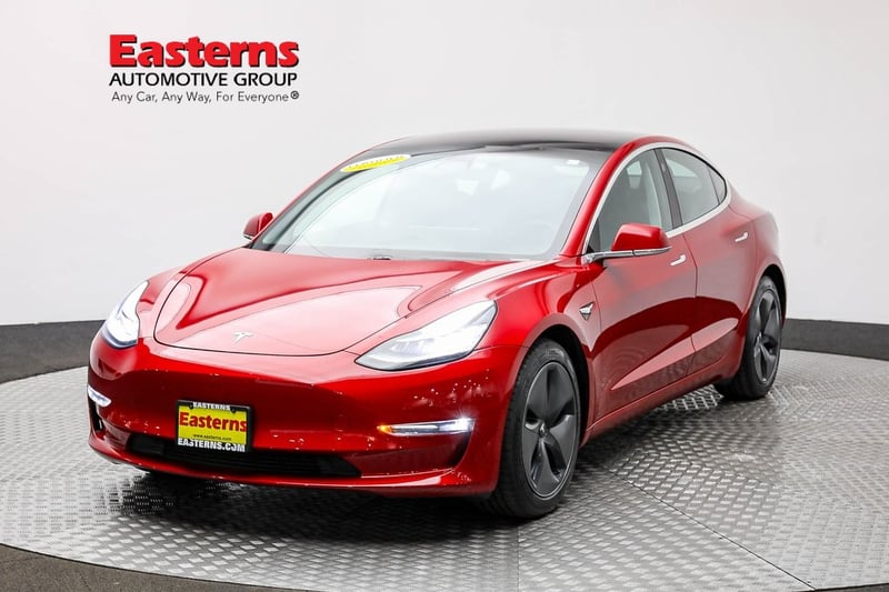 Used 2018 Tesla Model 3 Base with VIN 5YJ3E1EB9JF087706 for sale in Sterling, VA