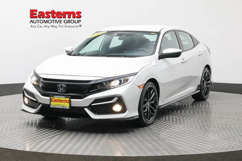 Used 2021 Honda Civic Hatchback Sport with VIN SHHFK7H4XMU402599 for sale in Sterling, VA