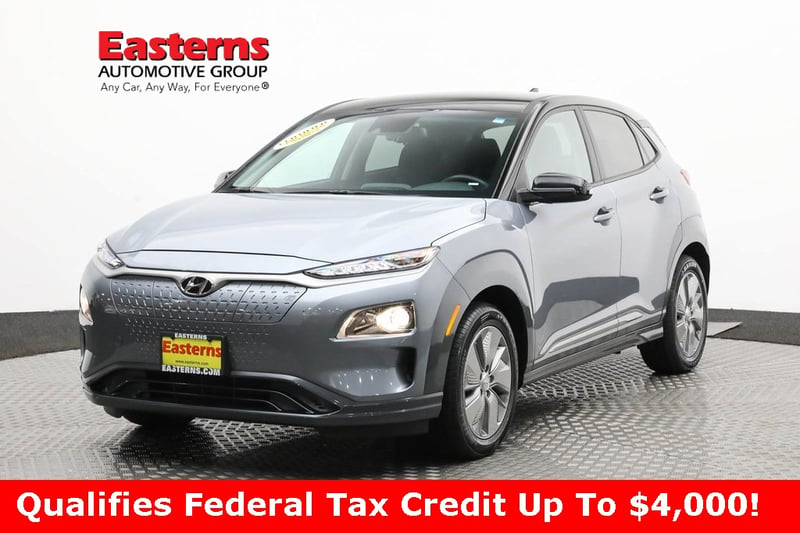 Used 2021 Hyundai Kona EV SEL with VIN KM8K23AGXMU124447 for sale in Sterling, VA