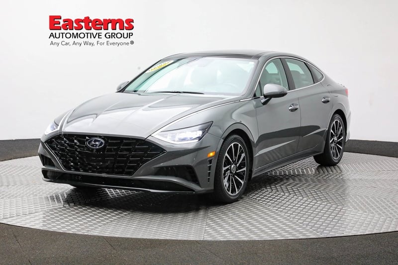 Used 2021 Hyundai Sonata Limited with VIN 5NPEH4J2XMH076839 for sale in Sterling, VA