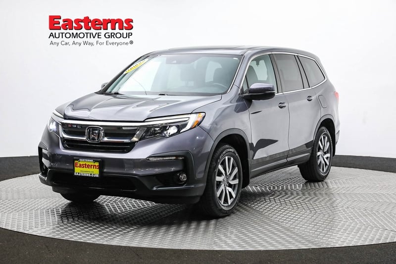 Used 2021 Honda Pilot EX-L with VIN 5FNYF6H56MB067004 for sale in Sterling, VA