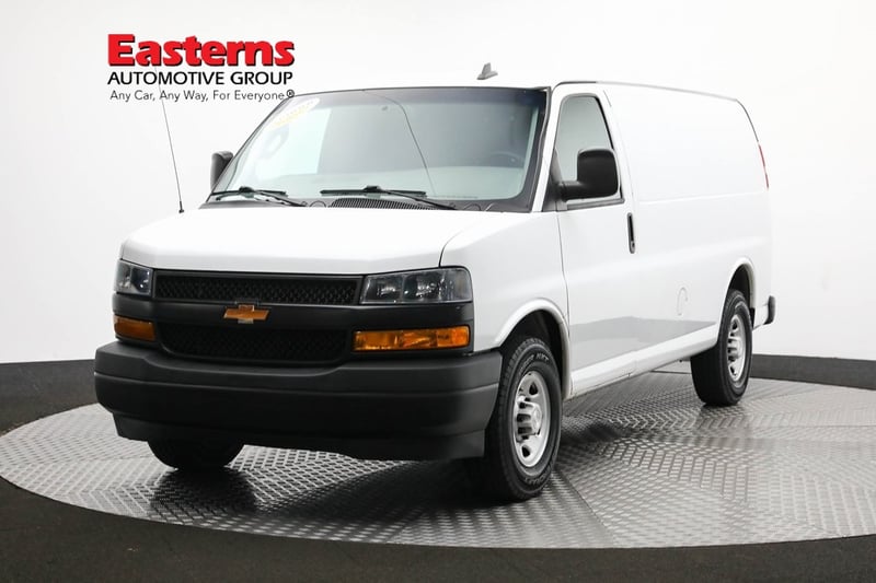 Used 2019 Chevrolet Express Cargo Work Van with VIN 1GCWGAFG7K1232074 for sale in Sterling, VA