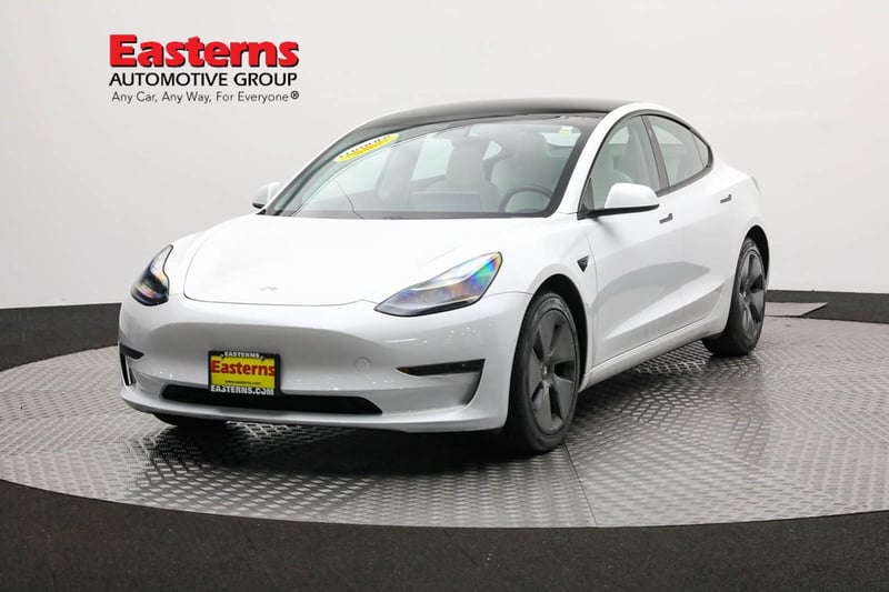 Used 2021 Tesla Model 3 Base with VIN 5YJ3E1EA3MF018862 for sale in Sterling, VA