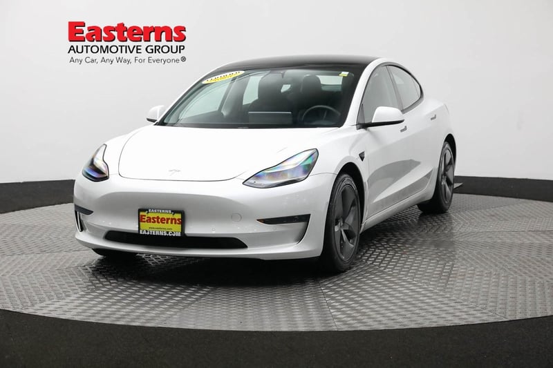 Used 2021 Tesla Model 3 Base with VIN 5YJ3E1EA3MF942699 for sale in Sterling, VA