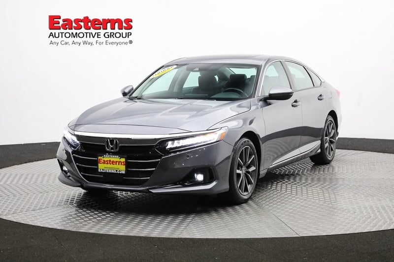 Used 2021 Honda Accord EX-L with VIN 1HGCV1F55MA065855 for sale in Sterling, VA