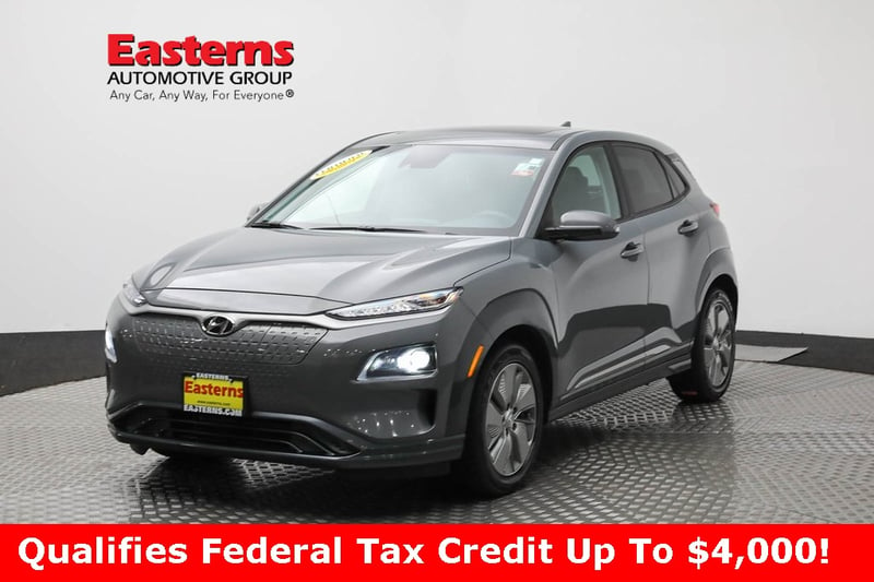 Used 2021 Hyundai Kona EV Limited with VIN KM8K33AG0MU125667 for sale in Sterling, VA