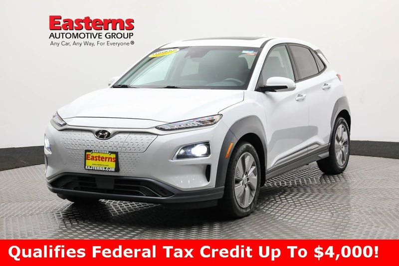 Used 2021 Hyundai Kona EV Ultimate with VIN KM8K53AG9MU117805 for sale in Sterling, VA